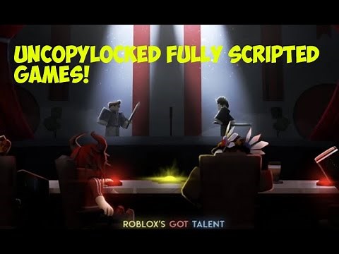 *(Outdated) Best uncopylocked games fully scripted for FREE!
