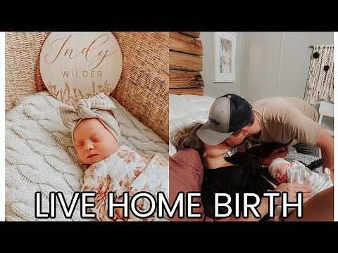 LIVE HOME BIRTH|| LABOR AND DELIVERY VLOG