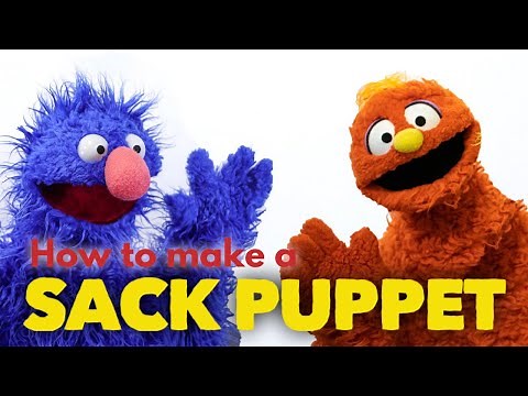 How to Make A Live Hand Sack Puppet! Big Mack Pattern!