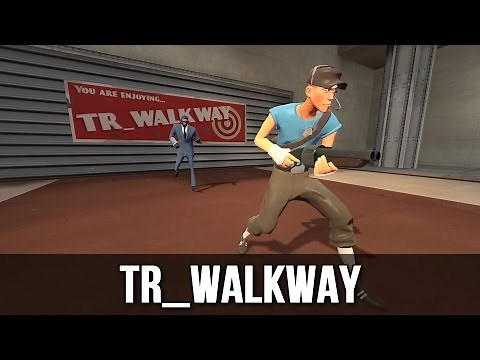 [TF2]Best map for training (tr_walkway_rc2)