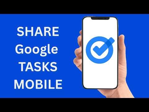 Can I share Google tasks with others in mobile
