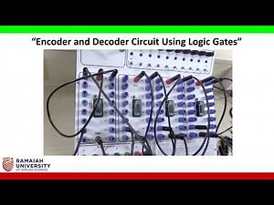Design And Implement An Encoder And Decoder Circuit Using Logic Gates {L}