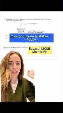 Edexcel IGCSE Chemistry- Redox Reactions
