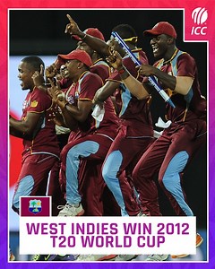 #OnThisDay in 2012, West Indies won their maiden ICC Men’s #T20WorldCup 🏆 Can they repeat the feat a third time this year? | ICC - International Cricket Council