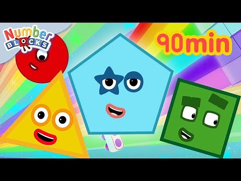 Numberblocks en Español | Episodios completos - 90 minutos de Matemáticas para niños | Numberblocks