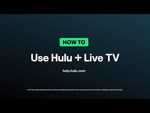 How to watch Hulu + Live TV — Hulu Support