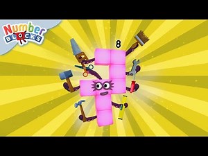 Building Blocks & Solving Problems Backwards | Learn to Count | @Numberblocks