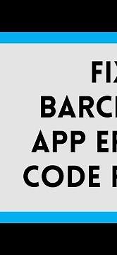 How To Fix Barclays App Error Code RG030 | Barclays App Error Code RG030 (Solved)