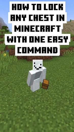 How to Lock Chests in Minecraft with One Simple Command!
