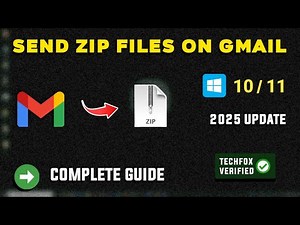 How to Send ZIP Files Using Gmail on PC - Full Guide