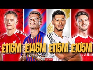 Ranking EVERY £100m Player in Football! 💰🔢 | Saturday Social