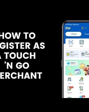 How to Register a Touch 'n Go Merchant on TNG eWallet App