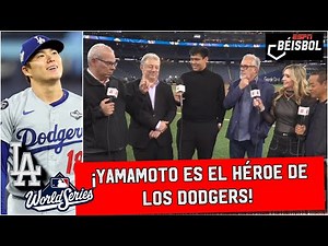 LA DEFENSA y YAMAMOTO LLEVARON a DODGERS al JUEGO 7 de SERIE MUNDIAL vs BLUE JAYS | ESPN Beisbol