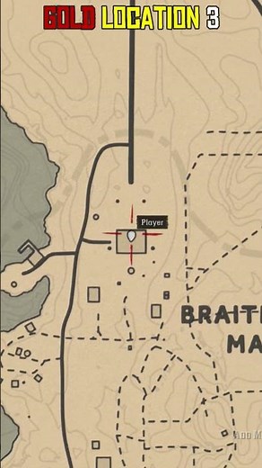 Easy 10 Gold Bar Locations in 1 Minute - RDR2 #rdr2 #reddeaddredemption