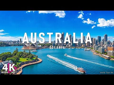 Australia 4K Ultra HD – Breathtaking Views of Sydney Harbour & Skyline | World Tour 4K