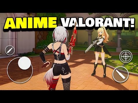 NEW VALORANT MOBILE + GENSHIN IMPACT GAME IS INSANE! (FIRST EVER GAMEPLAY)