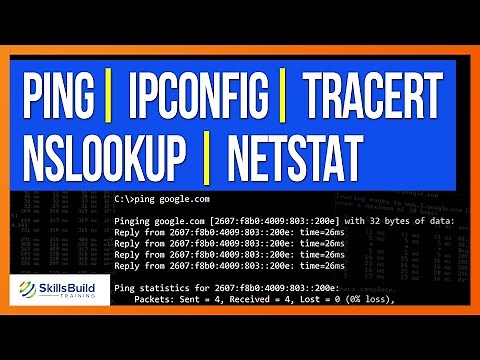 How to Use PING, IPCONFIG, TRACERT, NSLOOKUP, and NETSTAT Commands for Network Troubleshooting