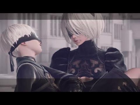 Nier Automata | 2B's Flight Unit Message | 4K 60FPS