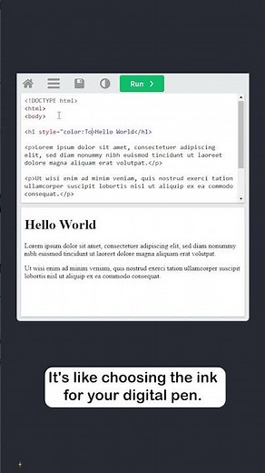 CSS Colors Introduction - Part 2 - Code Examples - #w3schools #css #webdevelopment