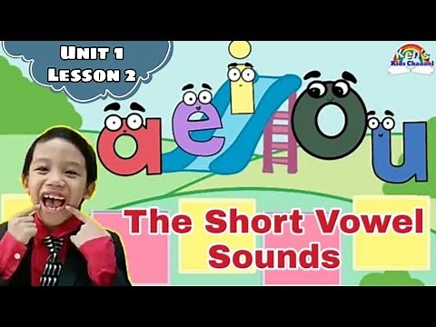 The Short Vowel Sounds | Aa Ee Ii Oo Uu with Actions | Unit 1 - Lesson 2