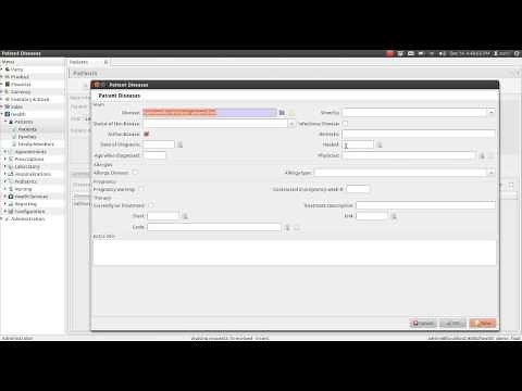 Computerised Patient Management and EMR System by GNUHealth
