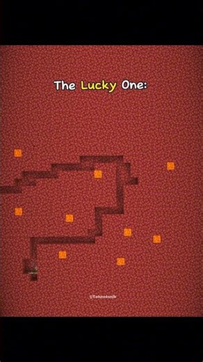 Minecraft Types of Players Mining in the Nether Moment