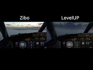 Zibo vs LevelUP Boeing 737-800 Comparison | X-Plane 12