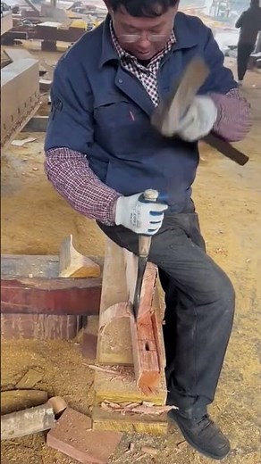 How to Use a Wood Chisel? #Shorts