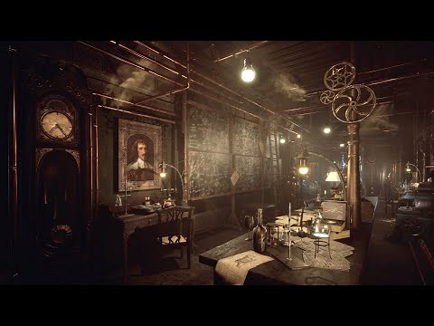 A Steampunk Lab (A Genius' room for invention)⚙⚗⚡ [Cinematic Trailer]