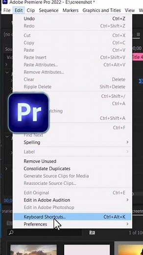 Premiere Pro - How To Create Keyboard Shortcuts (Ease in and out) #premierepro