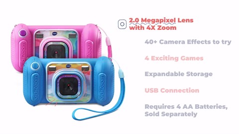 VTech KidiZoom Camera Pix Plus, Pink