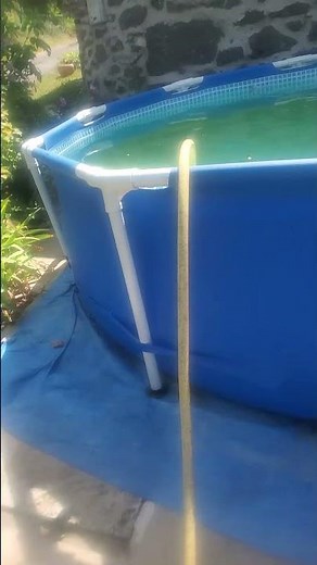 Comment vider facilement une piscine autoportée
