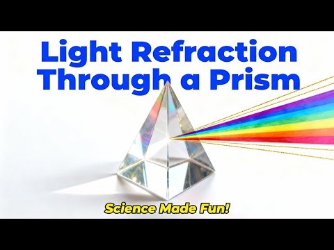 How to Demonstrate Light Refraction Using a Prism Easily