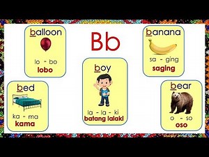 English - Tagalog Dictionary || ABC Flashcards Practice for Kids # 100