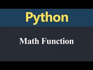 Math Functions in Python (Hindi)