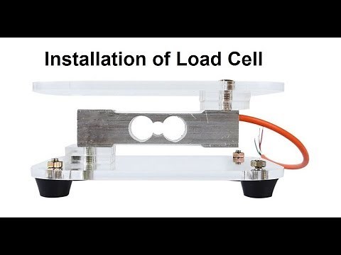 How to Instal a Load Cell using hx711 with Arduino