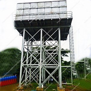 [Hot Item] Galvanized Overhead Steel Structure Water Tank Tower