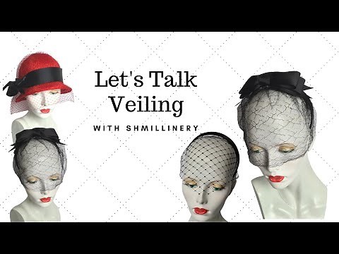Using Veiling with hats and headbands