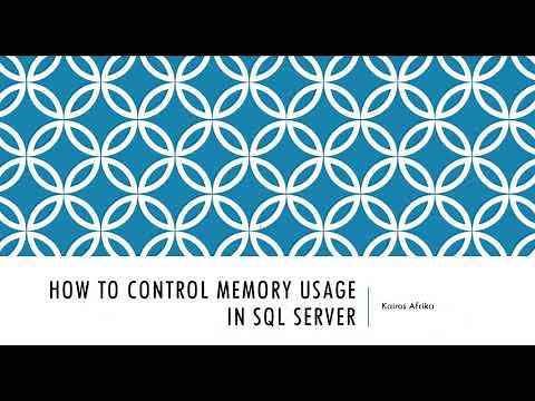 How to Control SQL Server Memory Usage