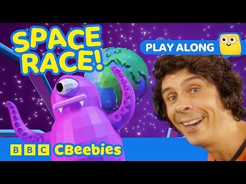 Andy’s Space Race Fun with Cheese Stars & Aliens! 🛸 | CBeebies