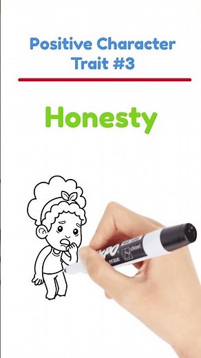 Positive Character Trait #3 Honesty For Kids -Character Building For Kids-Social-Emotional Learning