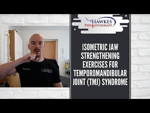 Isometric Jaw strengthening exercises for Temporomandibular joint (TMJ) syndrome