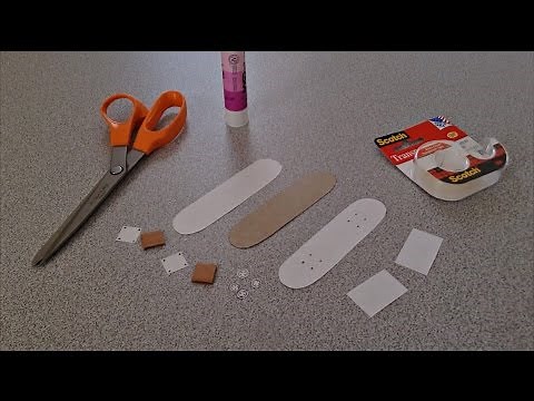 Tutorial on How to Make a Paper Skateboard