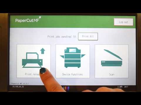 PaperCut MF for Ricoh Multifunction Devices Interface Walkthrough