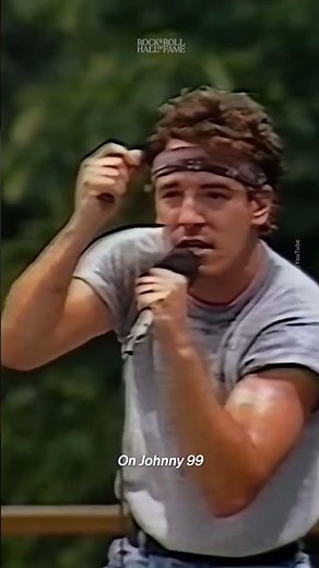 Bruce Springsteen "Johnny 99" Live Performance from Nebraska