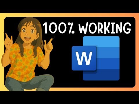 How To Fix If View Tab Is Not Showing In Microsoft Word EASY