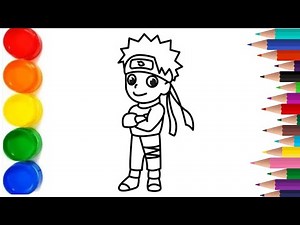 How to draw a Chibi Naruto | Easy drawing for kids & beginners| Step by step