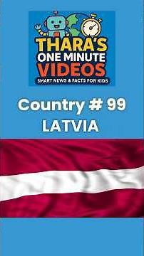 🇱🇻 Where is Latvia? Quick Facts About This Northern European Country! 🌍 #Shorts