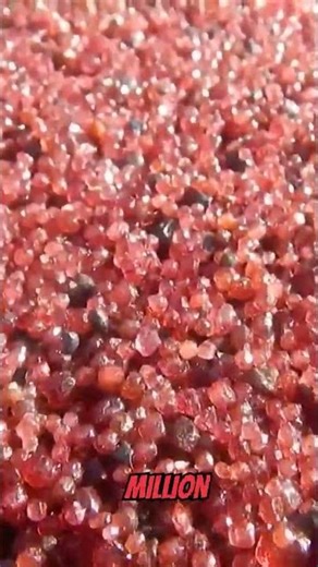 Discovering a Sea of Garnets! #shorts