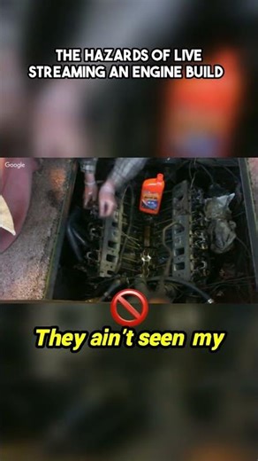 Hazards of Livestreaming a GMC Motorhome Oldsmobile 455 Engine Build | The Shark Mobile